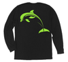 Dolphin Long Sleeve T-Shirt Build-A-Shirt (Back / BL)