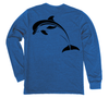 Dolphin Long Sleeve T-Shirt Build-A-Shirt (Back / CH)