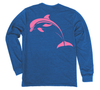 Dolphin Long Sleeve T-Shirt Build-A-Shirt (Back / CH)