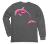 Dolphin Long Sleeve T-Shirt Build-A-Shirt (Back / HT)