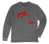 Dolphin Long Sleeve T-Shirt Build-A-Shirt (Front / HT)