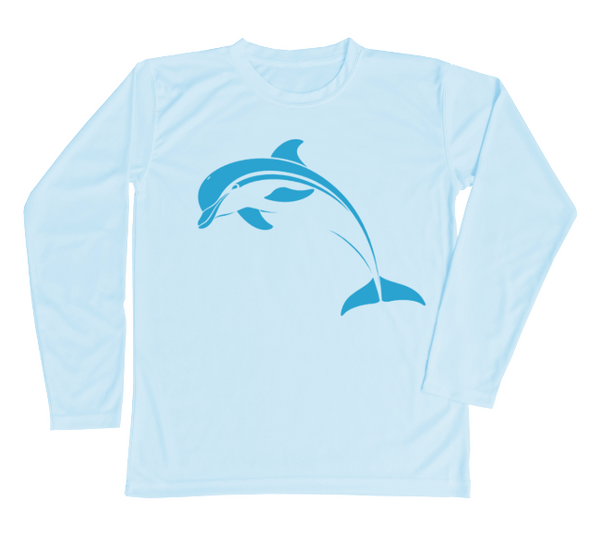 Dolphin Kids Swim Shirt, Youth Porpoise Shirt – Shark Zen
