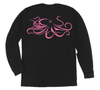 Giant Pacific Octopus Long Sleeve T-Shirt Build-A-Shirt (Back / BL)