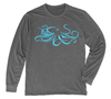 Giant Pacific Octopus Long Sleeve T-Shirt Build-A-Shirt (Front / HT)