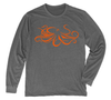 Giant Pacific Octopus Long Sleeve T-Shirt Build-A-Shirt (Front / HT)