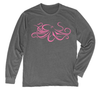Giant Pacific Octopus Long Sleeve T-Shirt Build-A-Shirt (Front / HT)