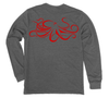 Giant Pacific Octopus Long Sleeve T-Shirt Build-A-Shirt (Back / HT)