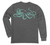 Giant Pacific Octopus Long Sleeve T-Shirt Build-A-Shirt (Back / HT)