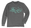 Giant Pacific Octopus Long Sleeve T-Shirt Build-A-Shirt (Front / HT)