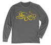 Giant Pacific Octopus Long Sleeve T-Shirt Build-A-Shirt (Front / HT)
