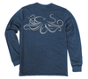 Giant Pacific Octopus Long Sleeve T-Shirt Build-A-Shirt (Back / NH)