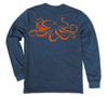 Giant Pacific Octopus Long Sleeve T-Shirt Build-A-Shirt (Back / NH)