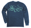 Giant Pacific Octopus Long Sleeve T-Shirt Build-A-Shirt (Back / NH)