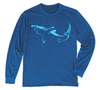 Great White Shark Long Sleeve T-Shirt Build-A-Shirt (Front / CH)