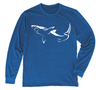 Great White Shark Long Sleeve T-Shirt Build-A-Shirt (Front / CH)
