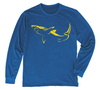 Great White Shark Long Sleeve T-Shirt Build-A-Shirt (Front / CH)