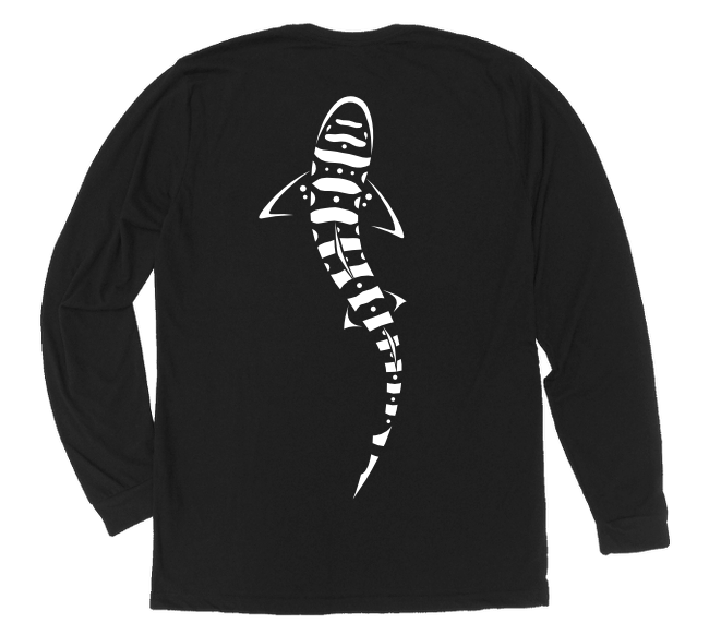 Leopard Shark Long Sleeve T-Shirt, Buy Leopard Shark Longsleeve Tee