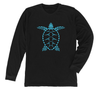 Loggerhead Sea Turtle Long Sleeve T-Shirt Build-A-Shirt (Front / BL)
