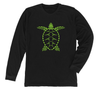 Loggerhead Sea Turtle Long Sleeve T-Shirt Build-A-Shirt (Front / BL)