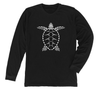 Loggerhead Sea Turtle Long Sleeve T-Shirt Build-A-Shirt (Front / BL)