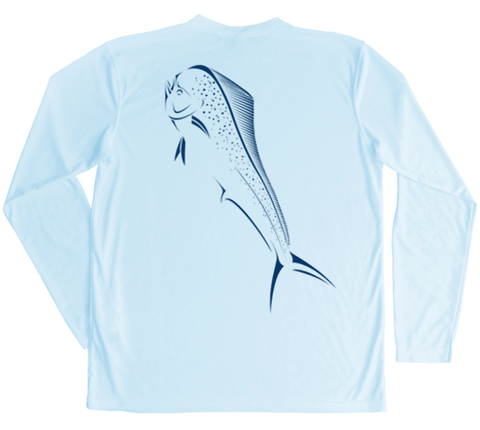 Mahi-Mahi Performance Build-A-Shirt (Back / AB)