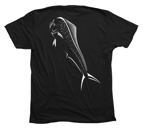 Mahi-Mahi T-Shirt Build-A-Shirt (Back / BL)
