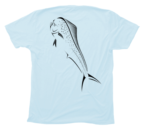 Mahi-Mahi T-Shirt Build-A-Shirt (Back / LB)