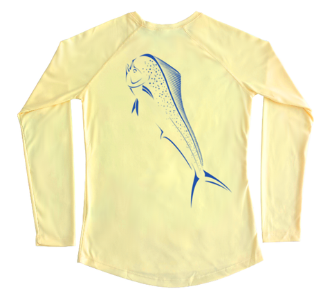 Mahi-Mahi Performance Build-A-Shirt (Women - Back / PY)