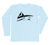 Mako Shark Long Sleeve Kids Sun Protection Swim Shirt
