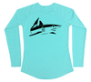 Mako Shark Performance Build-A-Shirt (Women - Back / WB)