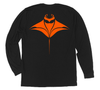 Manta Ray Long Sleeve T-Shirt Build-A-Shirt (Back / BL)
