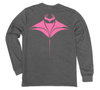 Manta Ray Long Sleeve T-Shirt Build-A-Shirt (Back / HT)
