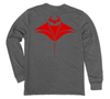Manta Ray Long Sleeve T-Shirt Build-A-Shirt (Back / HT)