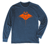 Manta Ray Long Sleeve T-Shirt Build-A-Shirt (Front / NH)