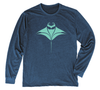 Manta Ray Long Sleeve T-Shirt Build-A-Shirt (Front / NH)