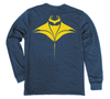 Manta Ray Long Sleeve T-Shirt Build-A-Shirt (Back / NH)