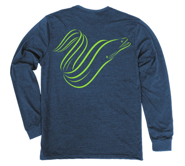 Moray Eeel Long Sleeve T-Shirt – Shark Zen