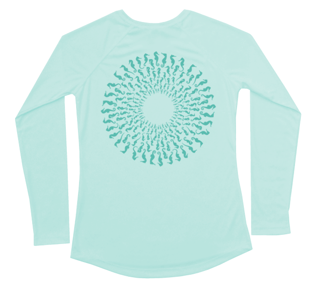 Seahorse Mandala Performance Shirt (Women)