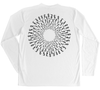 Seahorse Mandala Performance Build-A-Shirt (Back / WH)