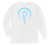 Shark Zen Long Sleeve T-Shirt Build-A-Shirt (Back / WH)