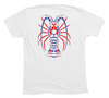 Spiny Lobster Red White and Blue T-Shirt