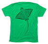 Spotted Eagle Ray T-Shirt Build-A-Shirt (Back / EN)