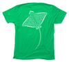 Spotted Eagle Ray T-Shirt Build-A-Shirt (Back / EN)