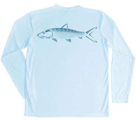 Bonefish Fly Fishing Performance Shirt | UV Protective Long Sleeve