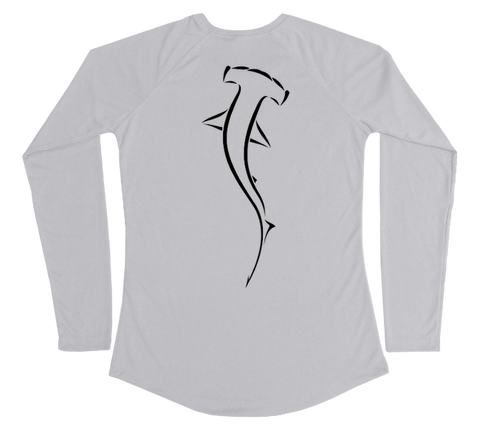 Hammerhead Shark Performance Build-A-Shirt (Women - Back / PG)