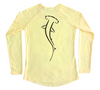 Ladies Swim Shirt - Hammerhead Shark UV Protective Sun Shirt