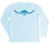 Hawksbill Sea Turtle Performance Shirt (Water Camo)