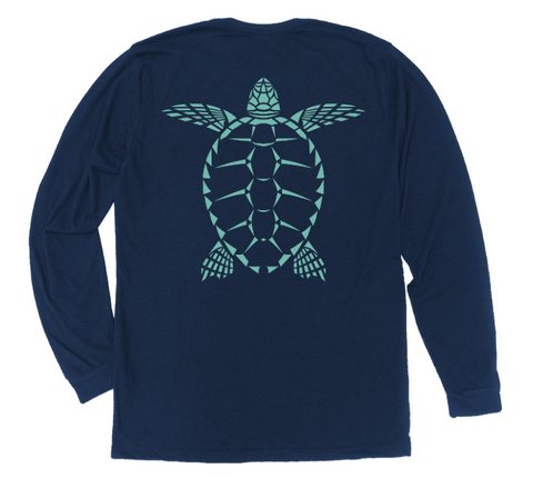 Loggerhead Sea Turtle Long Sleeve T-Shirt