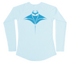 Manta Ray Swim Shirt - UV Protective Ladies Manta Ray Shirt - Back