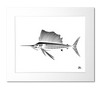 Regal Sailfish Art Print